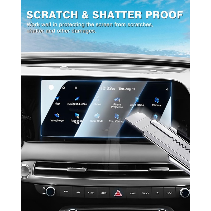 Karltys 2 Pack 2023 2024 2025 Palisade Screen Protector for