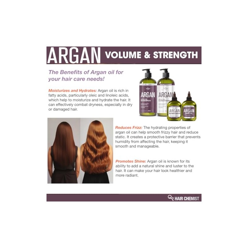 Hair Chemist Aceite para el cabello con volumen y fuerza