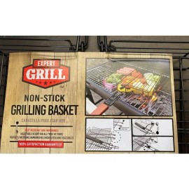 Expert Grill Canasta Parrilla Rejilla Para Asar Pescado Carne Pollo