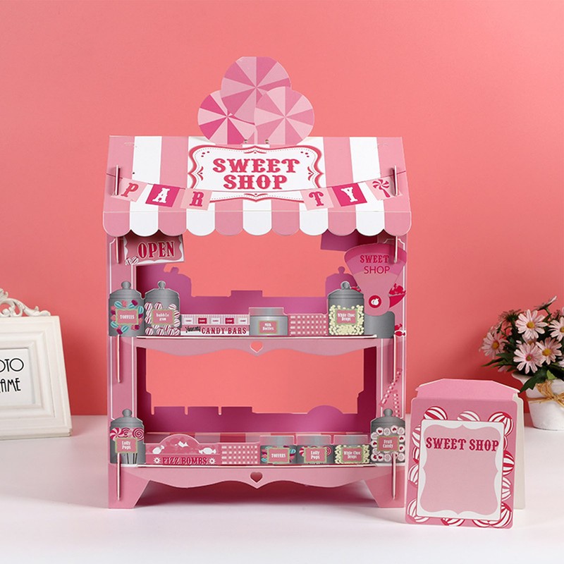 3 Tier Paper Cupcake Stand Cardboard Cupcake Tower Dessert Cupcake