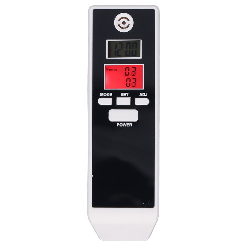 Breath Tester Digital Drunk Meter Dual LCD Display with Audio