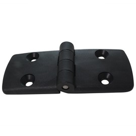 Scharnier Kombischarnier Kunststoff 60/60 nicht aushängbar 48 x 115 mm schwarz