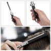 Switchblade Comb, Foldable Stainless Steel Hair Comb with Automatic Push