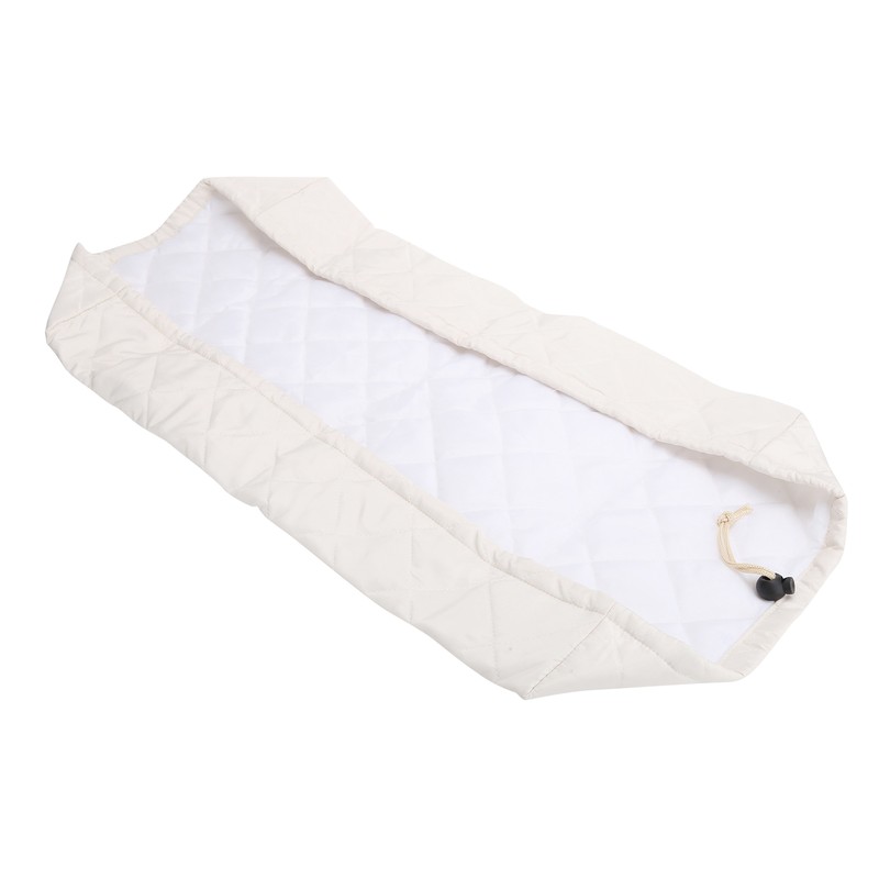 Indoor Air Conditioner Cover Window Unit AntiRust CreamyWhite 53.3x35.6x7.6cm with