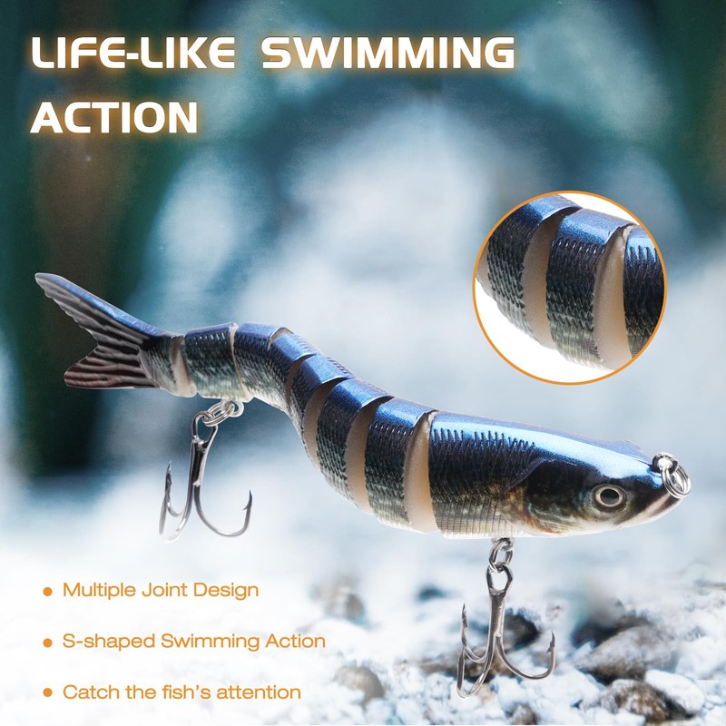 Bass Bait (5.5inch-20g-A Type)