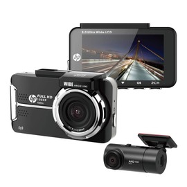 HP HP Dash Cam (f880x/RC3u Set), Front and Rear 2 Megapixels, Front and Rear 2 Megapixels, Full HD Wifi Function, Ground Digital Noise Prevention, Double Image Correction for HDR and WDR Signals,