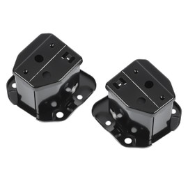 KUAFU Rear Bumper Bracket Compatible with 2012-2015 Honda Civic Coupe Sedan Replacement for 71585TR0A00ZZ, 71535TR0A00ZZ, HO1166102, HO1167102 - Left & Right