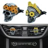Bashineng Skull Car Air Vent Air Freshener Sunflower Daisy Decorative
