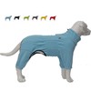 lovelonglong Chamarra Cálido para Perro, Resistente al Viento, Forro Polar,