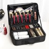 Estuche De Maquillaje Profesional Viaje Divisores Xl Negro Negro