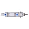 Mini Air Cylinder Stainless Steel Piston Rod Pneumatic Reciprocating Motion