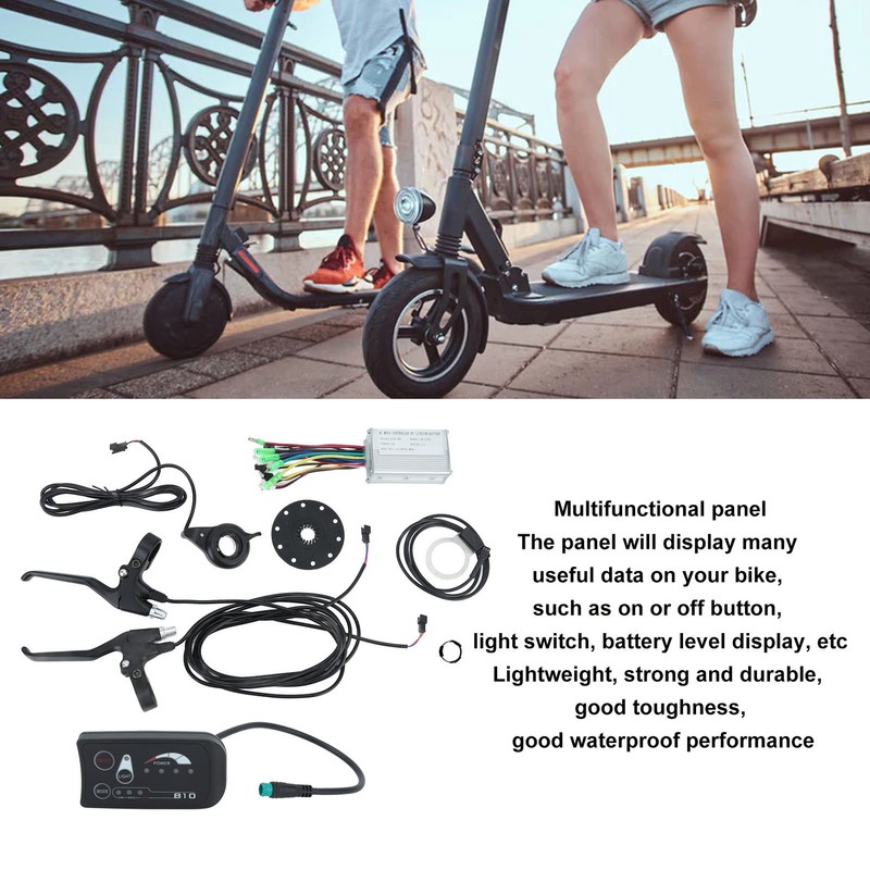 Electric Bike Controller Kit with Brake Handle Thumb Throttle 250W