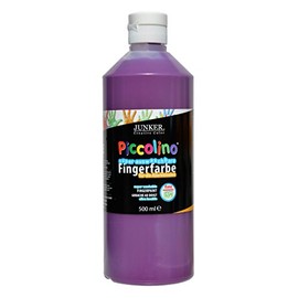 Piccolino Finger Paint 500 ml Purple, Super Washable & Washable