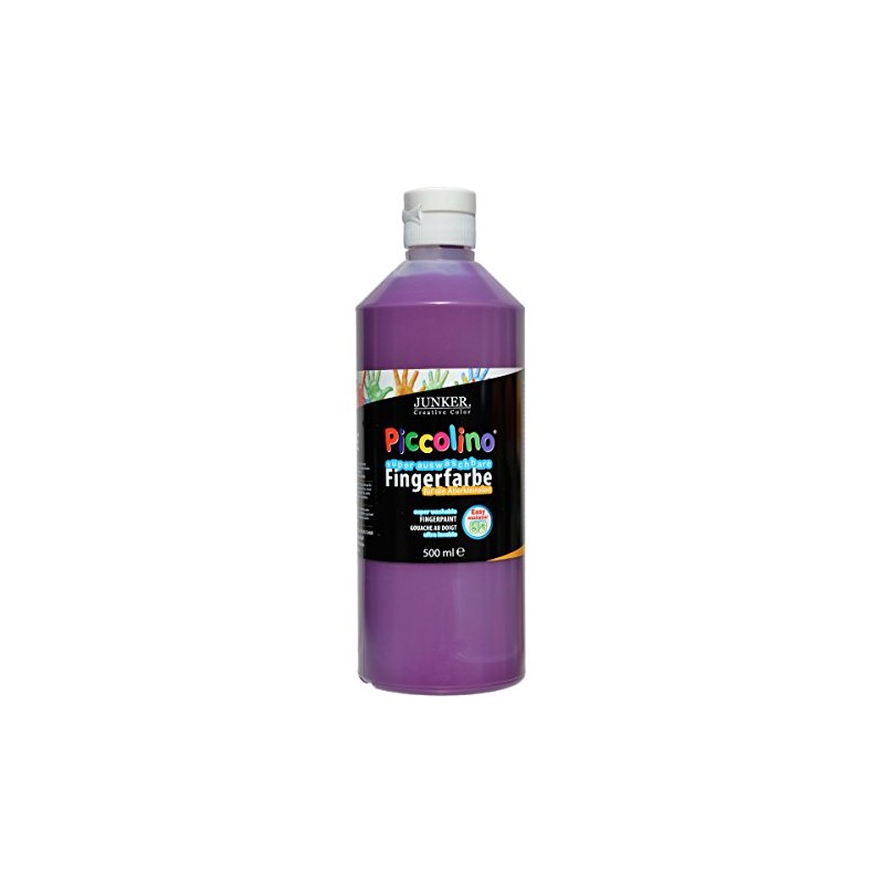 Piccolino Finger Paint 500 ml Purple, Super Washable & Washable