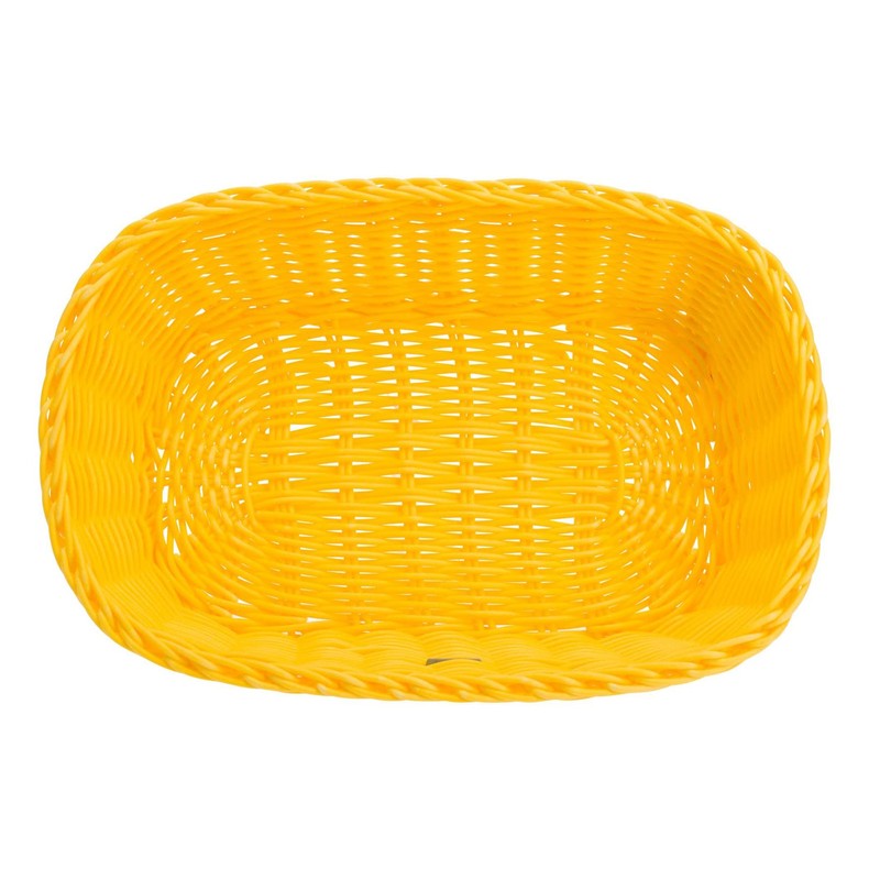 Saleen Multi-Purpose Basket, Suitable for Gastronomy, Rectangular, Plastic Fibre, Dark