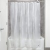 iDesign EVA Waterproof Shower Curtain Liner with 12 Metal Grommets