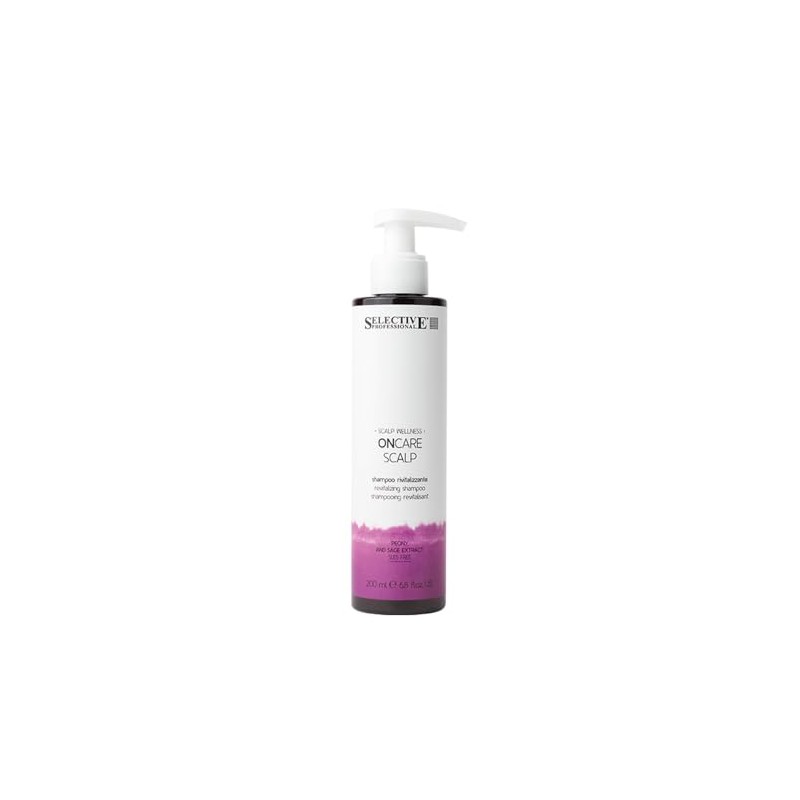 Selective Professional On Care Scalp Revitalizing Shampoo 200ml - shampoo