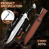TAN REN Survival Knife Machete for Cutting Trees Heavy Duty