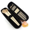 Lo&J Travel Cosmetic Brush Pouch Makeup Detachable Storage Case, Small, 1 Piece, Small / 로앤제이 여행용 화장품 브러쉬 파우치 메이크업 분리형 보관 케이스, 소형, 1개, 소형