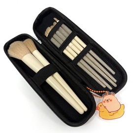 Lo&J Travel Cosmetic Brush Pouch Makeup Detachable Storage Case, Small, 1 Piece, Small / 로앤제이 여행용 화장품 브러쉬 파우치 메이크업 분리형 보관 케이스, 소형, 1개, 소형