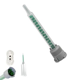 20 Pieces Epoxy Adhesive Mixing Nozzle Tip Resin Mixer Adhesive Gun Applicatior for 50ml/1.7oz(1:1Ratio)