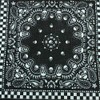 LOUDelephant Bandana Face Cover Mask - Paisley Skulls