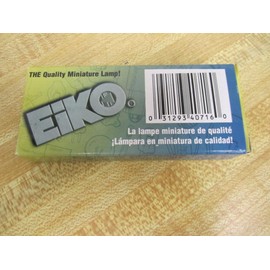 * * Paquete de 10 * * Eiko – # 44 miniatura luz bombillasL8