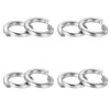 PATIKIL 100 Pcs Split Lock Washer, M8 Spring Lock Washer