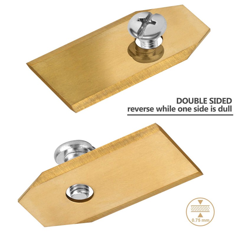 Melayous Replacement Mower Blades for All Husqvarna Mower/Gardena Robotic Lawnmowers