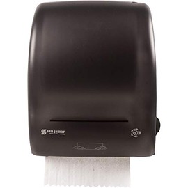 San Jamar, SJMT7400TBK, Simplicity Essence Roll Towel Dispenser, 1 Each, Black Pearl, 15.1" x 12.4" x 9.3"