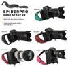 SpiderPro Hand Strap v2 Leather Hand Strap - Black