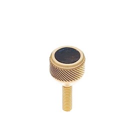saxophone Neck Screws 135 Heavy by KGUMusic for alto, tenor, soprano, baritone sax for YMH, Keilwerth, Antigua, Buffet, Selmer TS44 (Raw Brass, Nuummite)