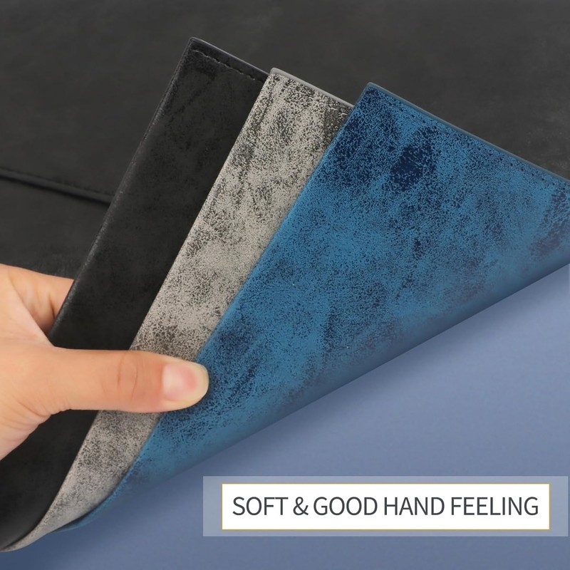 Toplive Document File Folder, Waterproof Thin PU Leather A4 Envelope