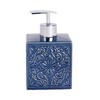 WENKO Cordoba Blue-Dispenser for Liquid soap, 8.5 x 8.5 x