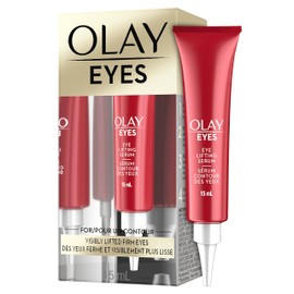 Eye Serum by Olay, Eye Lifting Serum by Olay for Under Eye Bags and dark circles with Amino-Peptide and Vitamin Complex, 0.5 Fl Oz Packaging may Vary