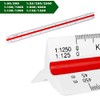 Triangular Ruler for Architects Landscape Architects Engineers