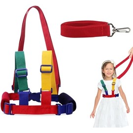 Yoogeer Adjustable Walking Harness and Safety Leash, Baby Safety Walking Harness Child Toddler Child Rope Leash Walking Hand Belt,Anti-Lost Rope, Safety Wrist Link for Children Baby Reins Toddler