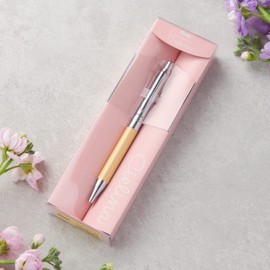 Pentel BX3005CG Oil Based Ballpoint Pen, Vicuña EX Sierina 0.5mm, Yellow Axis, Body Size: 0.5 x 0.4 x 5.3 inches (13 x 11 x 137 mm), 0.5 mm/28 g