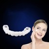 Plastic Upper Lower Veneer False Teeth Snap-On Denture Fake Brace