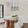 IHENGYANLT 2 Pack Pendant Light, Pendant Lights Kitchen Island, Glass