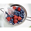 HIC Kitchen Double Mesh Strainer, 18/8 Stainless Steel, 4-Inch