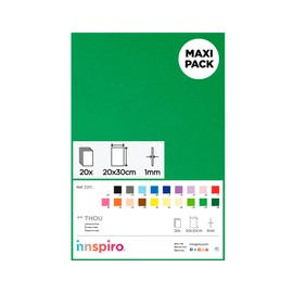 INNSPIRO EVA-Gummi, Grün, Medium