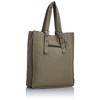 AOT Casual Vertical Tote Bag (B4 Compatible), Khaki