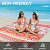 HIHOHO Beach Blanket, Sandproof Beach Mat, Waterproof Quick Drying Lightweight