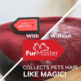 JJ KENT FurMaster - Pet Hair Remover for Furniture - Dog and Cat Fur Remover - Perfect Hair Removal Tool for Furniture and Vehicles
