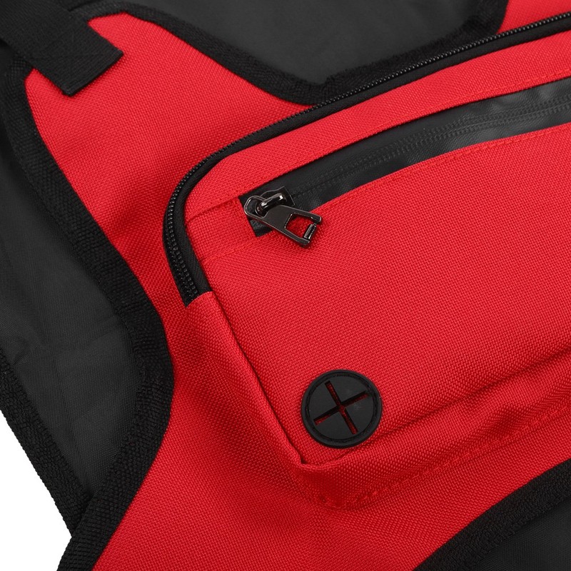 Multi Functional Outdoor Sports Running Chest Bag Adjustable Red Vest