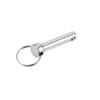 sourcing map 4Pcs 10mmx45mm Quick Release Pins, Carbon Steel Marine