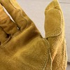 Cestus GU-602, Reinforced Leather Work Gloves, Premium Grade Split Cowhide,