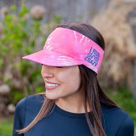 Gone For a Run Runners Lightweight Comfort Performance Visor | I Run to Burn Off The Crazy