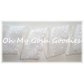 Wrights 1 1/4" NEWBORN HEADBAND SOFT STRETCH ELASTIC PRINCESS WRIGHTS RIBBON 4 HAIR 5YD